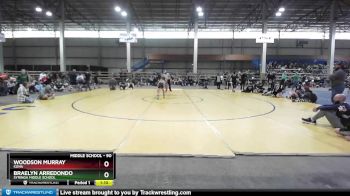 90 lbs Quarterfinal - Braelyn Arredondo, Syringa Middle School vs Woodson Murray, Kuna