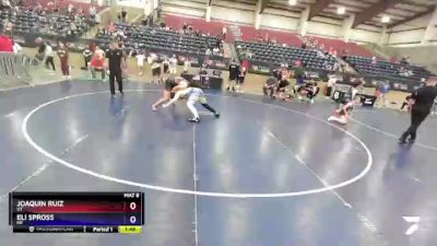 187 lbs Cons. Semi - Joaquin Ruiz, UT vs Eli Spross, MT