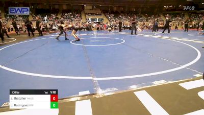 106 lbs Round Of 16 - Austin Thatcher, Wagoner Takedown Club vs Johan Rodriguez, Tulsa Blue T Panthers