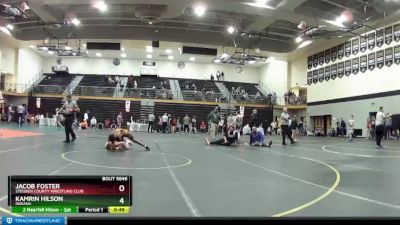 125 lbs Cons. Round 3 - Jacob Foster, Steuben County Wrestling Club vs Kamrin Hilson, Indiana