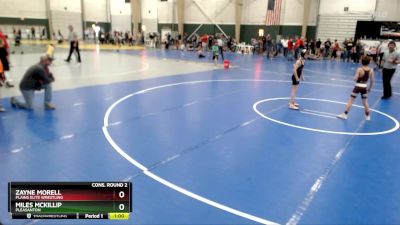 70 lbs Cons. Round 2 - Zayne Morell, Plains Elite Wrestling vs Miles McKillip, Pleasanton