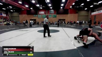 197 lbs Cons. Round 4 - Wes Tielens, Palomar vs Rabih Badrani, Palomar