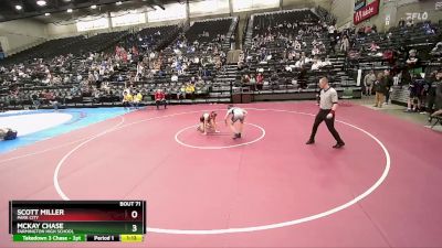 123 lbs Champ. Round 1 - McKay Chase, Farmington High School vs Scott Miller, Park City