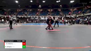 285 lbs Champ. Round 2 - Matthew Medina, St. Charles East vs Ryan Stingily, Lincoln-Way East