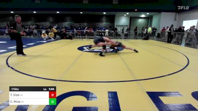 175 lbs Round Of 32 - Tyler Eise, CA vs Carson Mize, OH