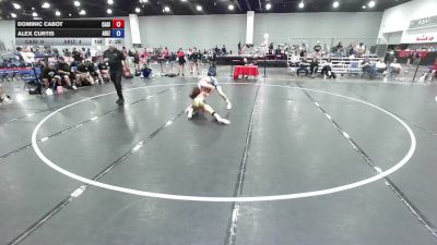 126 lbs Dominic Cabot, California Silver vs Alex Curtis, Arizona