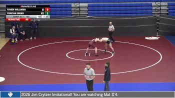165 lbs Cons. Semi - Tristan Drier, Wisconsin Eu Claire vs Taven Williams, Roanoke College