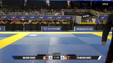 Mia Rose Cusato vs Téa Mileena Chavez 2026 Pan Kids Jiu-Jitsu IBJJF Championship
