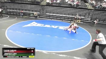 193 lbs Champ. Round 2 - Cache Carlile, Davis High School vs Jeremiah Lara, Murray High School