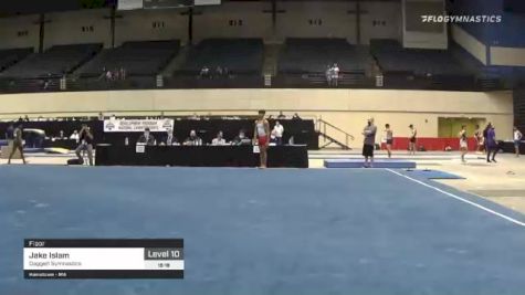 Jake Islam - Floor, Daggett Gymnastics - 2021 USA Gymnastics Development Program National Championships