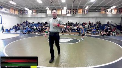 175 lbs Champ. Round 1 - Zion Hernandez, Corona Del Mar vs Juan Escobedo, Bishop Amat