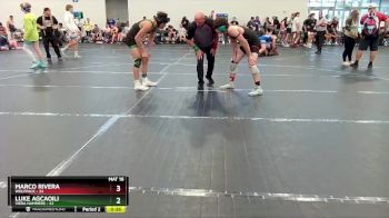 132 lbs Champ. Round 2 - Luke Agcaoili, Viera Hammers vs Marco Rivera, Wolfpack