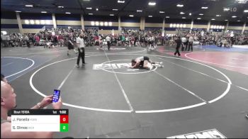 120 lbs Round Of 128 - Jackson Panella, Yorba Linda HS vs Salvador Olmos, Sierra Vista HS