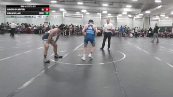 126 lbs Round 1 (10 Team) - Adam Khan, Savage WA White vs Aiden Shaffer, Rocket Rams