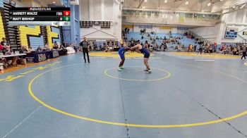 215 lbs Cons. Round 1 - Matt Bishop, A.I. Dupont vs Jarrett Waltz, First State Military Academy