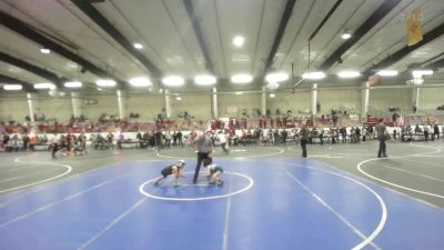 54 lbs 2nd Place - Braelynn Mancilla, Ravage WC vs Aria Lorenzo DeHerrera, Duran Elite