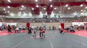 40 lbs Cons. Round 1 - Easton Sanders, Rhyno Academy Of Wrestling vs Cristiano Gutierrez, Bulldog Premier Wrestling