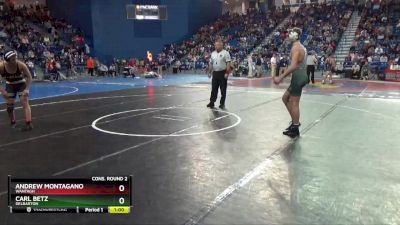 150 lbs Cons. Round 2 - Carl Betz, Delbarton vs Andrew Montagano, Wantagh