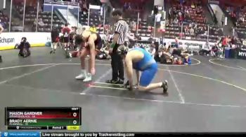 Round 2 (4 Team) - Mason Gardner, Brighton Black vs Brady Aernie, Plainwell