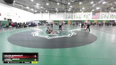 157 lbs Champ. Round 1 - Colton Bornholdt, St. Cloud State vs Lowell Arnold, UW-Parkside