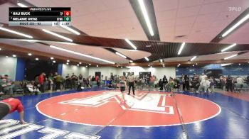 62 lbs Cons. Round 3 - Hali Buck, Terreton Panthers vs Melanie Ortiz, Glenn Ferry Wrestling Club