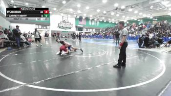 132 lbs Champ. Round 1 - Tyler Rowe, Arlington vs Garrett Berry, Alta Loma