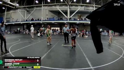 130 lbs Finals (2 Team) - Gabriel Stamp, Doughboy vs Davidson Motley, Yale Street