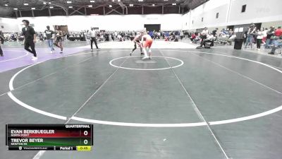 138B Quarterfinal - Trevor Beyer, Newton HS vs Evan Berkbuegler, North Point