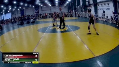 72 lbs Rd# 5- 3:45pm Friday Final Pool - Carter Townsend, Maryland GOLD vs Beckett Moyer, Iowa Black