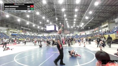 49 lbs Consolation - Noah Rodriguez, Ridge WC vs Cruz Montez, Steel City Reloaded WC