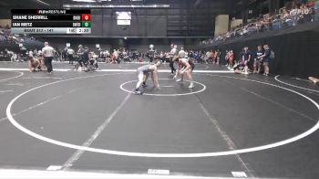 141 lbs Cons. Round 4 - Shane Sherrill, Doane University vs Ian Metz, Dakota Wesleyan (S.D.)