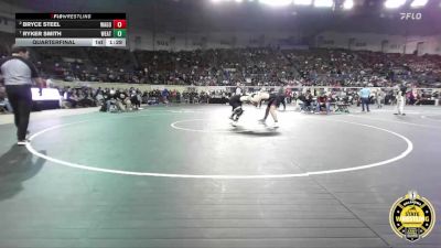 B4A-165 lbs Quarterfinal - Ryker Smith, Weatherford vs Bryce Steel, Wagoner