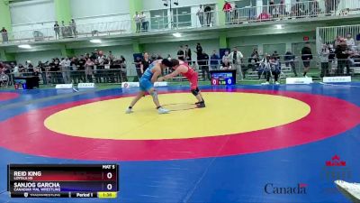 80kg Cons. Round 5 - Reid King, Loyola HS vs Sanjog Garcha, Canadian Mal Wrestling