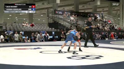 41 kg 1st Place Match - Jace Rooney, KD Training Center vs Korbin Kiessling, Rampage Wrestling