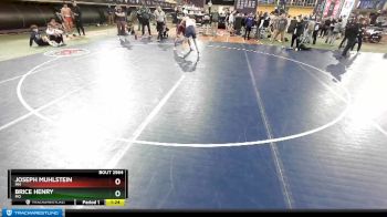 182 lbs Semifinal - Joseph Muhlstein, MN vs Brice Henry, MO