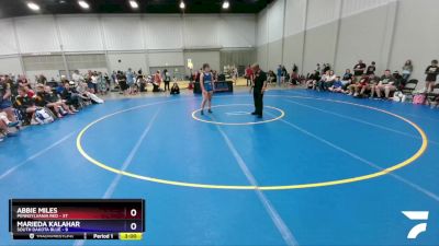164 lbs Round 1 (8 Team) - Abbie Miles, Pennsylvania Red vs Marieda Kalahar, South Dakota Blue