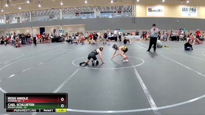 72 lbs Round 2 - Cael Schlueter, Rough House vs Ross Hindle, Rangers WC