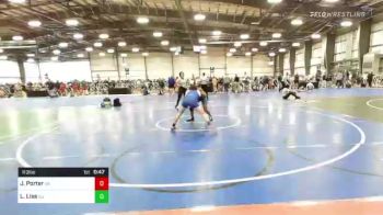 113 lbs Consi Of 32 #2 - Justin Porter, VA vs Lawrence Liss, NJ