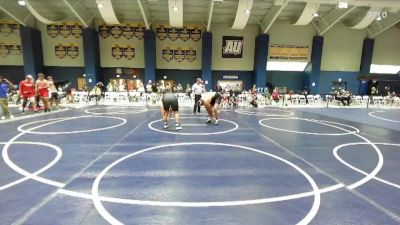 285 lbs Cons. Round 2 - Basheer Hadi, Marymount vs Dustin Uribes, Apprentice School