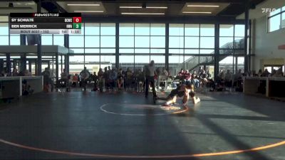 152 lbs Round 3 - Sy Schulte, Delaware County Wrestling Club vs Ben Merrick, Hawkeye Wrestling Academy