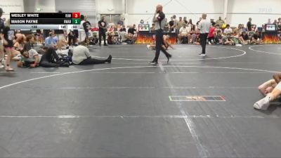 138 lbs Round 3 (4 Team) - Mason Payne, RWA Blue vs Wesley White, Reverence United White