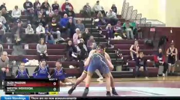 170 lbs Quarterfinal - Alex Paxson, BCLUW-SH vs Westin Woodson, Oelwein