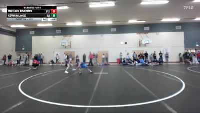 132 lbs Champ. Round 1 - Kevin Munoz, West Jefferson vs Michael Roberts, West Side