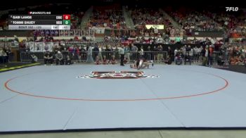 135 lbs Cons. Round 2 - Tommi Shuey, Wellsville Hs vs Gabi Lange, Concordia