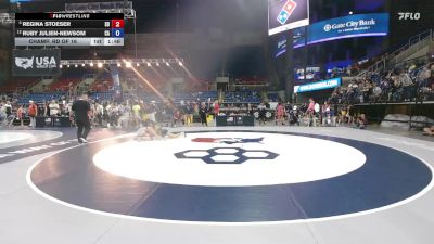 125 lbs Champ. Rd Of 16 - Regina Stoeser, SD vs Ruby Julien-Newsom, CA