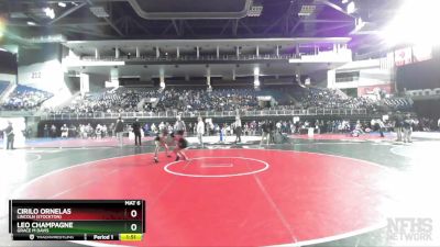 106 lbs Champ. Round 1 - Leo Champagne, Grace M Davis vs Cirilo Ornelas, Lincoln (Stockton)