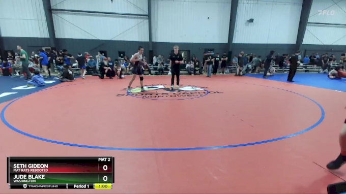 113 Lbs Cons. Semi - Seth Gideon, Mat Rats Rebooted Vs Jude Blake ...