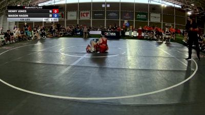 126 lbs Henry Jones, Virginia vs Mason Hagen, South Dakota