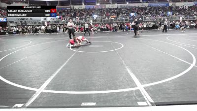72 lbs Round Of 16 - Kellen Mallicoat, Ciwc Team Intensity vs Caden Miller, Fort Gibson Wrestling Club