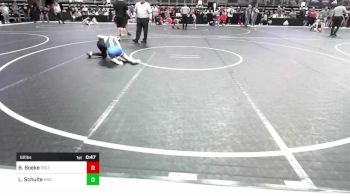 92 lbs Consi Of 4 - Berkley Boeke, Sebolt Wrestling Academy vs Landon Schulte, King Select